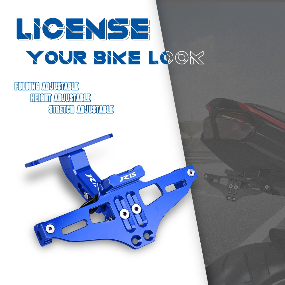 For YAMAHA R15 YZE-R15 V3 2017 2018 2019 2020-2023 License Plate Bracket Holder with LED Light Indicator rear bracket with light
For YAMAHA R15 YZE-R15 V3 2017 2018 2019 2020-2023 License Plate Bracket Holder with LED Light Indicator rear bracket with light
