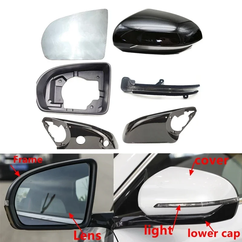 Car Rearview Mirror Cover Lower Cap Frame Turn Signal Light Glass Lens For BYD Atto 3 Yuan Plus 2022 2023 SONG PRO/SONG PLUS
Car Rearview Mirror Cover Lower Cap Frame Turn Signal Light Glass Lens For BYD Atto 3 Yuan Plus 2022 2023 SONG PRO/SONG PLUS