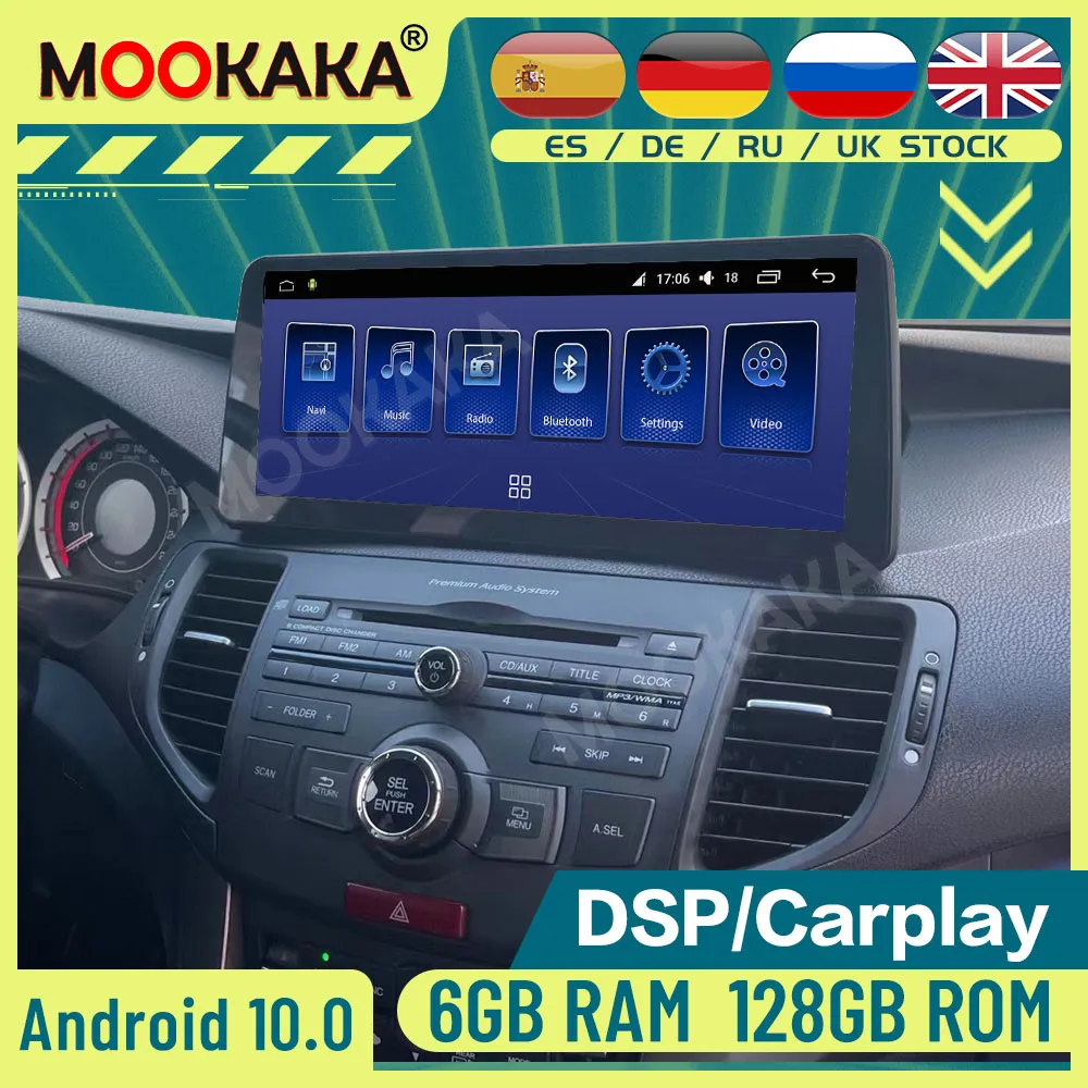 Android 10.0 Car Radio Auto Stereo Head Unit For Honda Spirior 2009 - 2013 6G+128GB Multimedia Player GPS Navigation DSP Carplay
Android 10.0 Car Radio Auto Stereo Head Unit For Honda Spirior 2009 - 2013 6G+128GB Multimedia Player GPS Navigation DSP Carplay