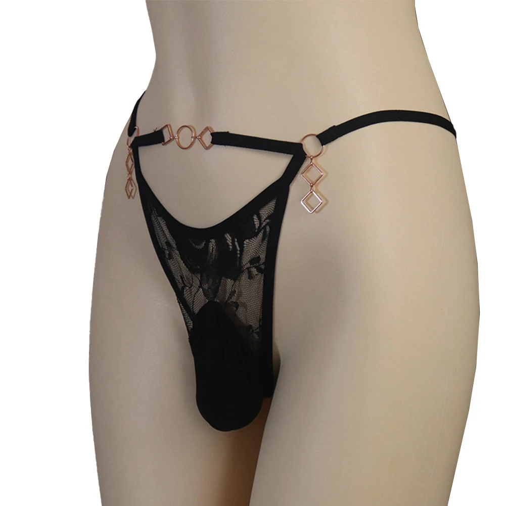 Men Sexy Sissy Bikini Thong Lace Mesh Lingerie T-back Hollow Out G-String Pouch Thin Briefs Solid Gay Man Erotic Underwear
Men Sexy Sissy Bikini Thong Lace Mesh Lingerie T-back Hollow Out G-String Pouch Thin Briefs Solid Gay Man Erotic Underwear