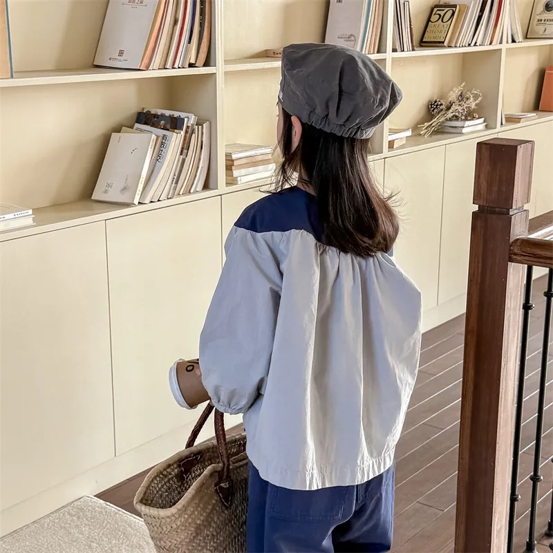 2025 Spring New Girls Puff Sleeve Shirts Children Long Sleeve T Shirts Baby Girl Cotton Blouse Infant Loose Tops Kids Clothes 19 Sb2cbe4211fac4dea823e8f7377e678daK