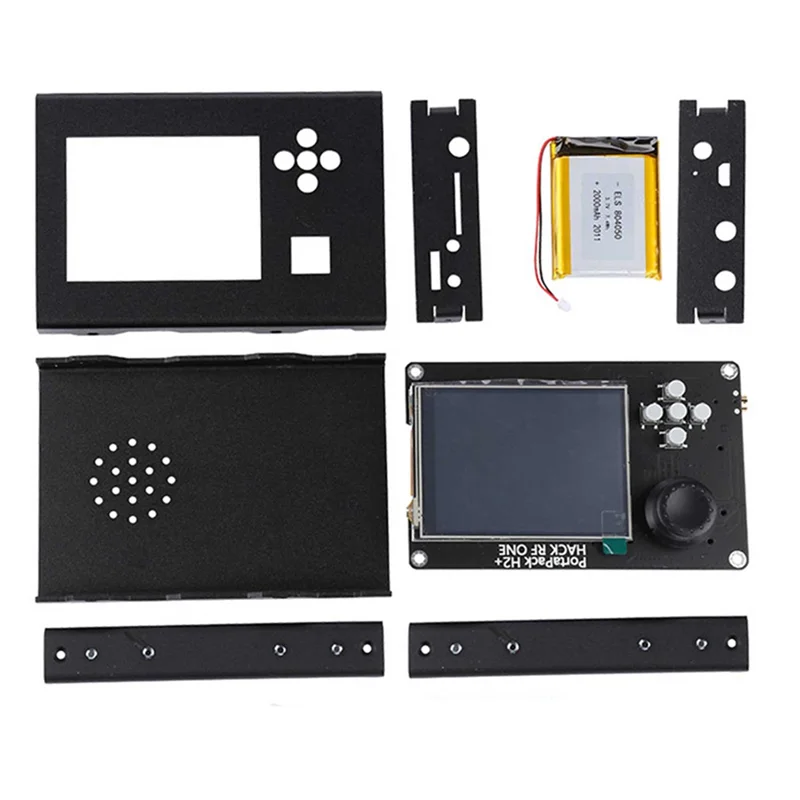 Portapack H2 3.2 Inch Touch Lcd Display + Aluminum Case + 2000Mah Battery for Hackrf One Sdr(Black)
Portapack H2 3.2 Inch Touch Lcd Display + Aluminum Case + 2000Mah Battery for Hackrf One Sdr(Black)
