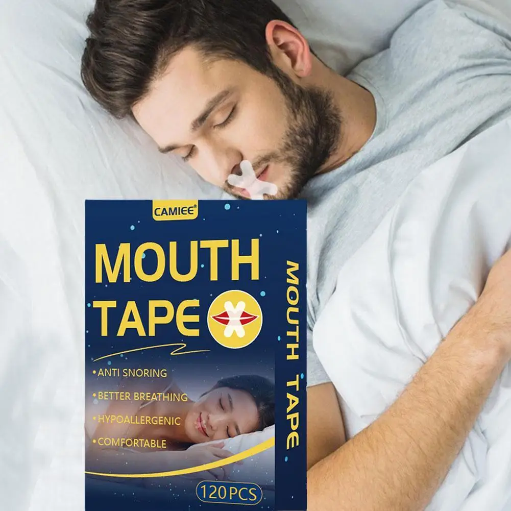 120Pcs Sleep Strip Mouth Tape For Snoring For Better Nose Breathing Improved Nighttime Sleeping Less Mouth Breath And Snore
120Pcs Sleep Strip Mouth Tape For Snoring For Better Nose Breathing Improved Nighttime Sleeping Less Mouth Breath And Snore