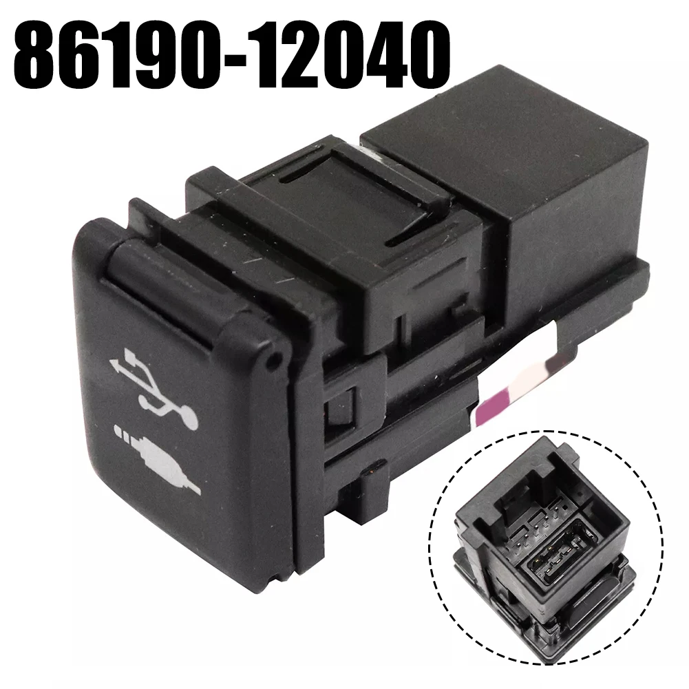Автомобильный вспомогательный USB-порт 86190-12040 для Toyota Prius 2018-2022 для Rav4 2018-2022 для Sienna 2018-2022
Автомобильный вспомогательный USB-порт 86190-12040 для Toyota Prius 2018-2022 для Rav4 2018-2022 для Sienna 2018-2022