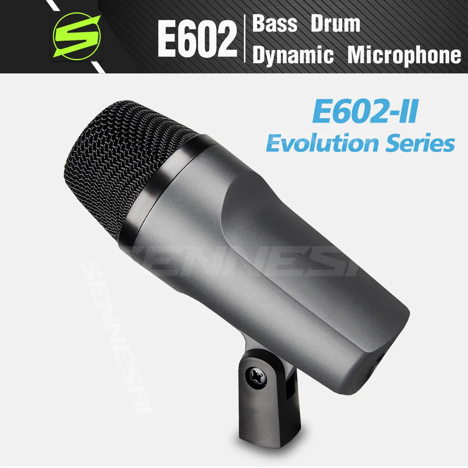 SENNESAI High Quality E602-II Kick Bass Drum Dynamic Instrument Microphone Pickup ,Evolution Series Dynamic Mic,For Hot Selling
SENNESAI High Quality E602-II Kick Bass Drum Dynamic Instrument Microphone Pickup ,Evolution Series Dynamic Mic,For Hot Selling
