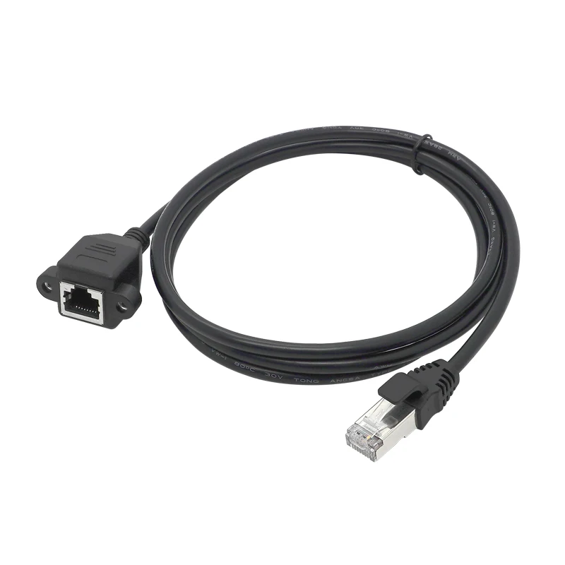 

RJ45 Ethernet Extension Cable Adapter Male to Female LAN Ethernet Extension Cable CAT 5 for PC Laptop Connect