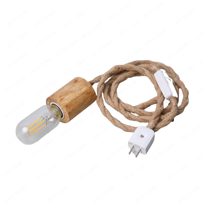 Small Droplight Bedroom Bedside Lamp Nordic Simple Retro B & B Restaurant Bar Solid Wood Hemp Rope Ceiling Lamp
Small Droplight Bedroom Bedside Lamp Nordic Simple Retro B & B Restaurant Bar Solid Wood Hemp Rope Ceiling Lamp