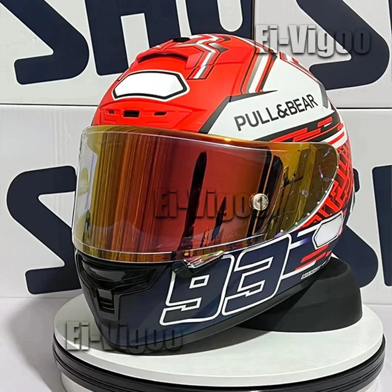 Full Face Motorcycle Helmet X14 X-Spirit IIIMarquez 5 TC-1 Helmet Red White Ant Riding Motocross Racing Motobike Helmet
Full Face Motorcycle Helmet X14 X-Spirit IIIMarquez 5 TC-1 Helmet Red White Ant Riding Motocross Racing Motobike Helmet
