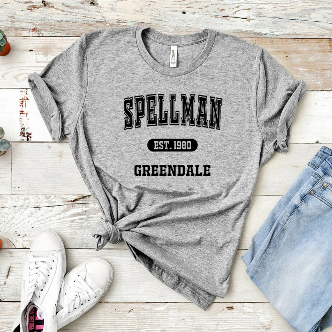 

Spellman T Shirt Chilling Adventures of Sabrina Hoodie TV Show Shirt Unisex Graphic T Shirts Short Sleeve Tshirt Casual Tops Tee