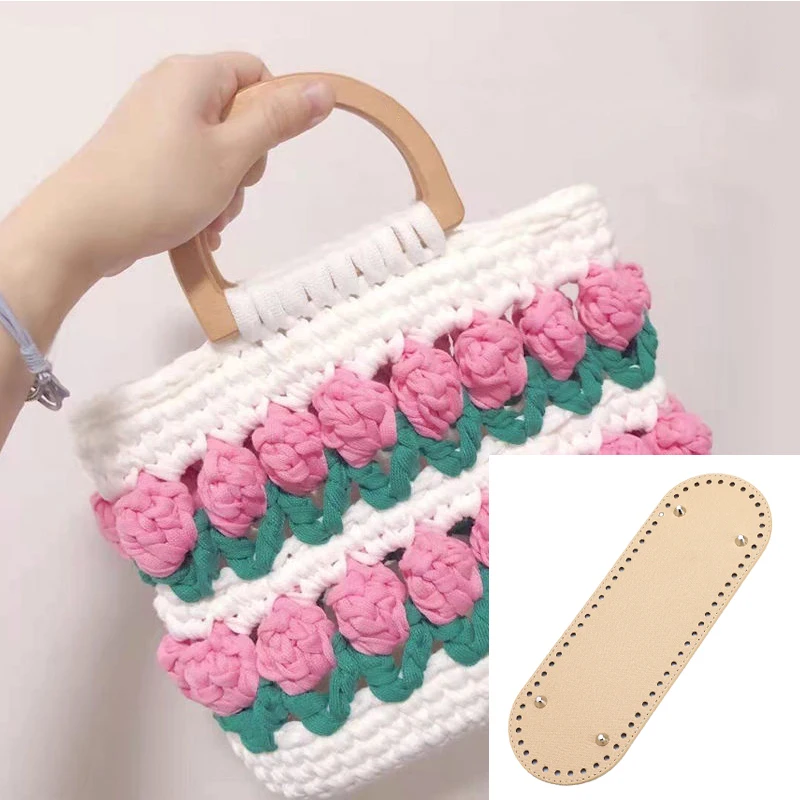 29.5*10cm Oval Long Bottom for Knitted Bag PU leather Bag Accessories Part Handmade Bottom DIY Crochet Bag Bottoms
29.5*10cm Oval Long Bottom for Knitted Bag PU leather Bag Accessories Part Handmade Bottom DIY Crochet Bag Bottoms