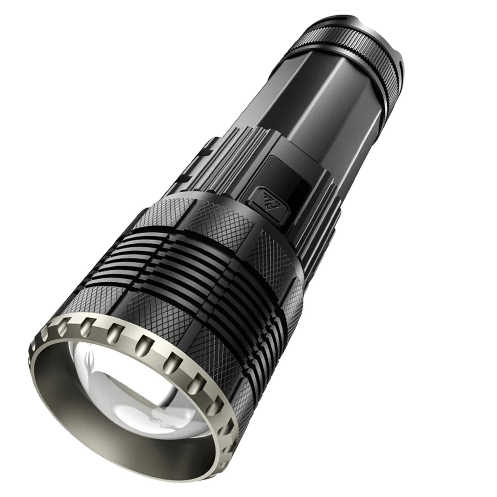 Super Bright 30W LED White Light Flashlight Long Range 2000 Meters With Three-Color Induction Taillight Zoom Torch
Super Bright 30W LED White Light Flashlight Long Range 2000 Meters With Three-Color Induction Taillight Zoom Torch