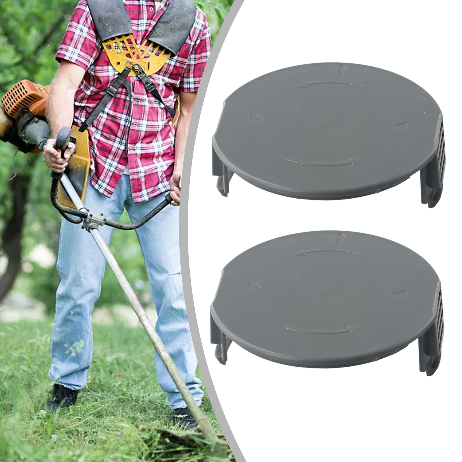 2Pcs ABS Spool Cover F016800570 For Bosch 18/18-26/18-260 Cordless Grass Trimmer Cover Cap Lawn Mower Garden Tool Parts
2Pcs ABS Spool Cover F016800570 For Bosch 18/18-26/18-260 Cordless Grass Trimmer Cover Cap Lawn Mower Garden Tool Parts