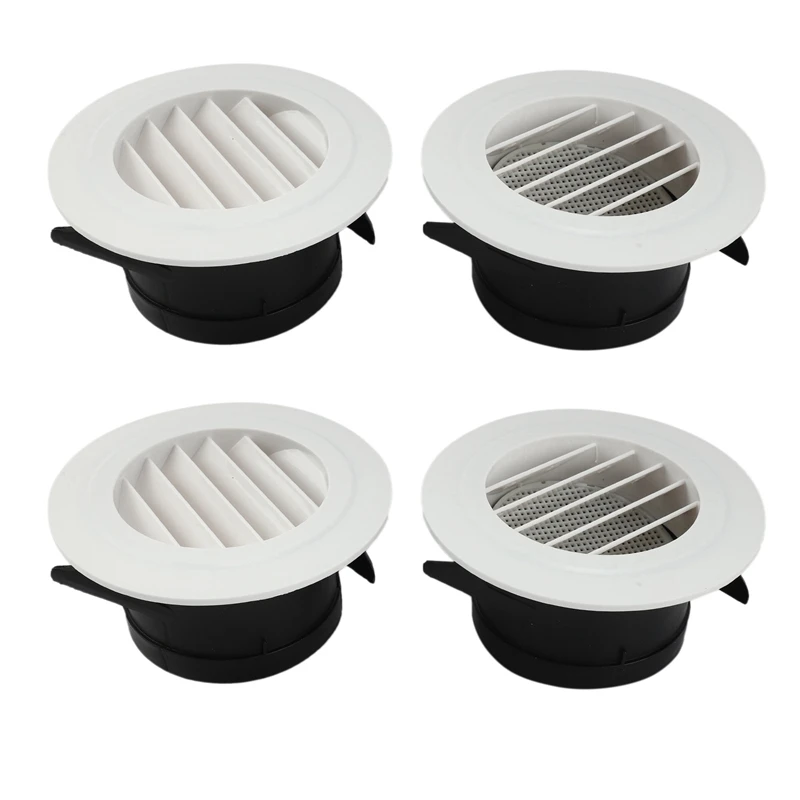 4 Pieces 4 Inch Air Vent Louver, Air Grill Cover With Built-In A Fly Screen For Bathroom Office Home
4 Pieces 4 Inch Air Vent Louver, Air Grill Cover With Built-In A Fly Screen For Bathroom Office Home