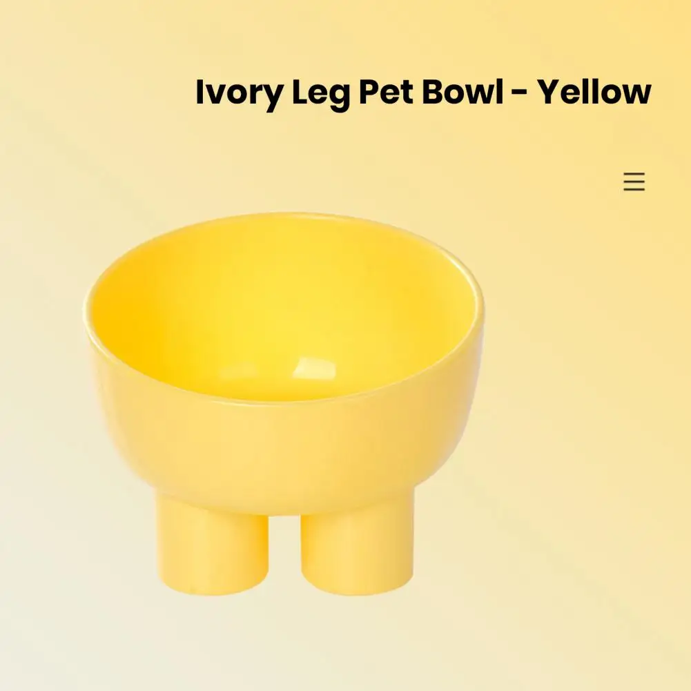 Cat-friendly Pet Bowl Stable Safe Macaroon Colour Cat Food Bowl Set with Elephant Leg Design Anti-spill Neck for Multi-purpose
Cat-friendly Pet Bowl Stable Safe Macaroon Colour Cat Food Bowl Set with Elephant Leg Design Anti-spill Neck for Multi-purpose