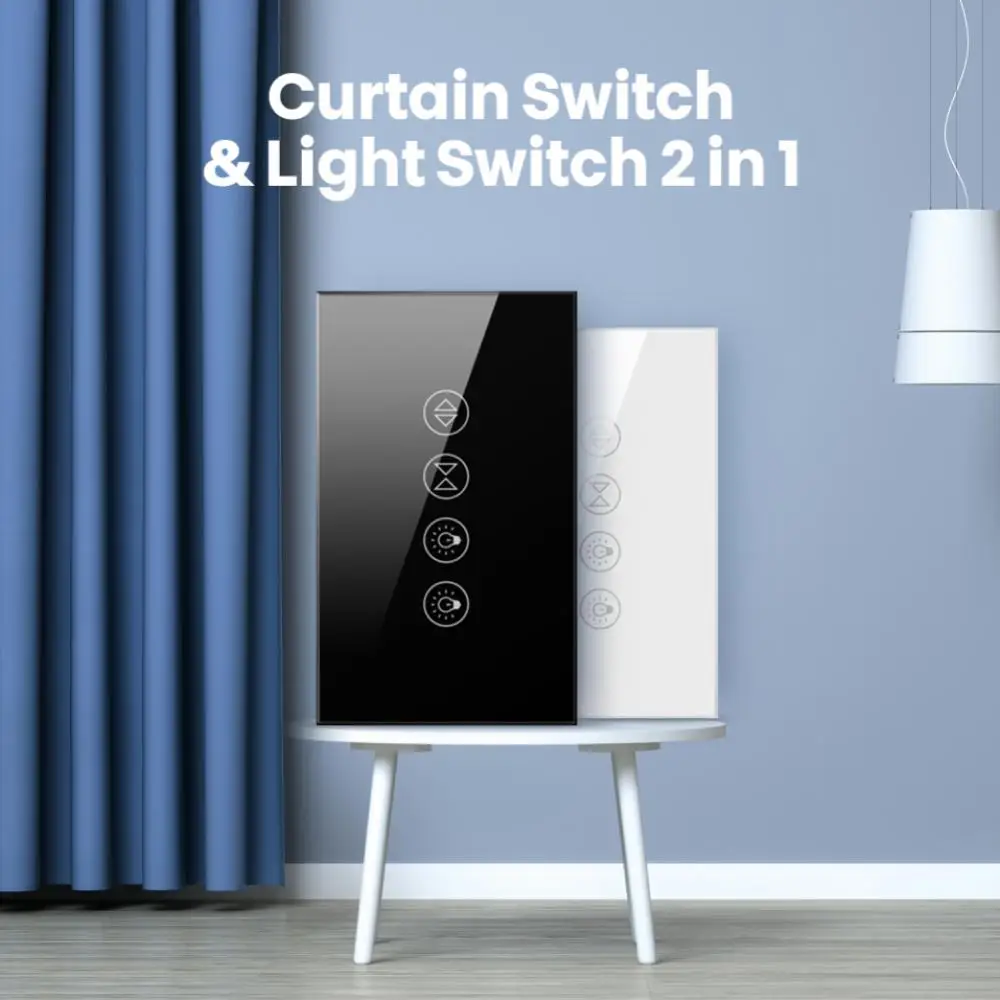 Tuya WiFi Switch for Electric Motorized Roller Shutter, Blinds EU/US Switch, Smart Home for Home, Alexa
Tuya WiFi Switch for Electric Motorized Roller Shutter, Blinds EU/US Switch, Smart Home for Home, Alexa