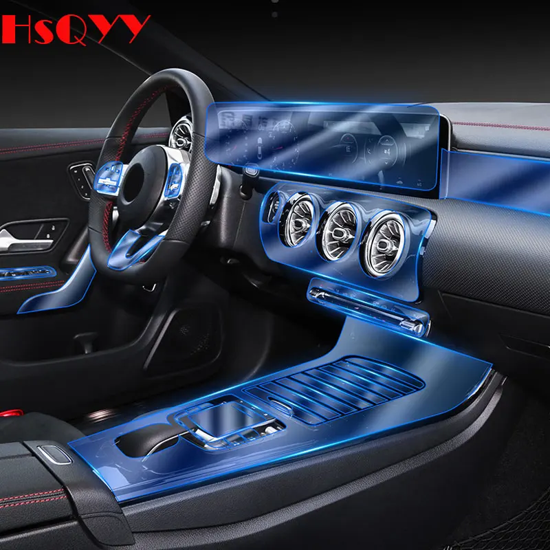For Mercedes Benz A Class W177 V177 A180 A200 A220 A250 2019+ Car Center Console Full Set Interior Mouldings TPU Protector Film
For Mercedes Benz A Class W177 V177 A180 A200 A220 A250 2019+ Car Center Console Full Set Interior Mouldings TPU Protector Film