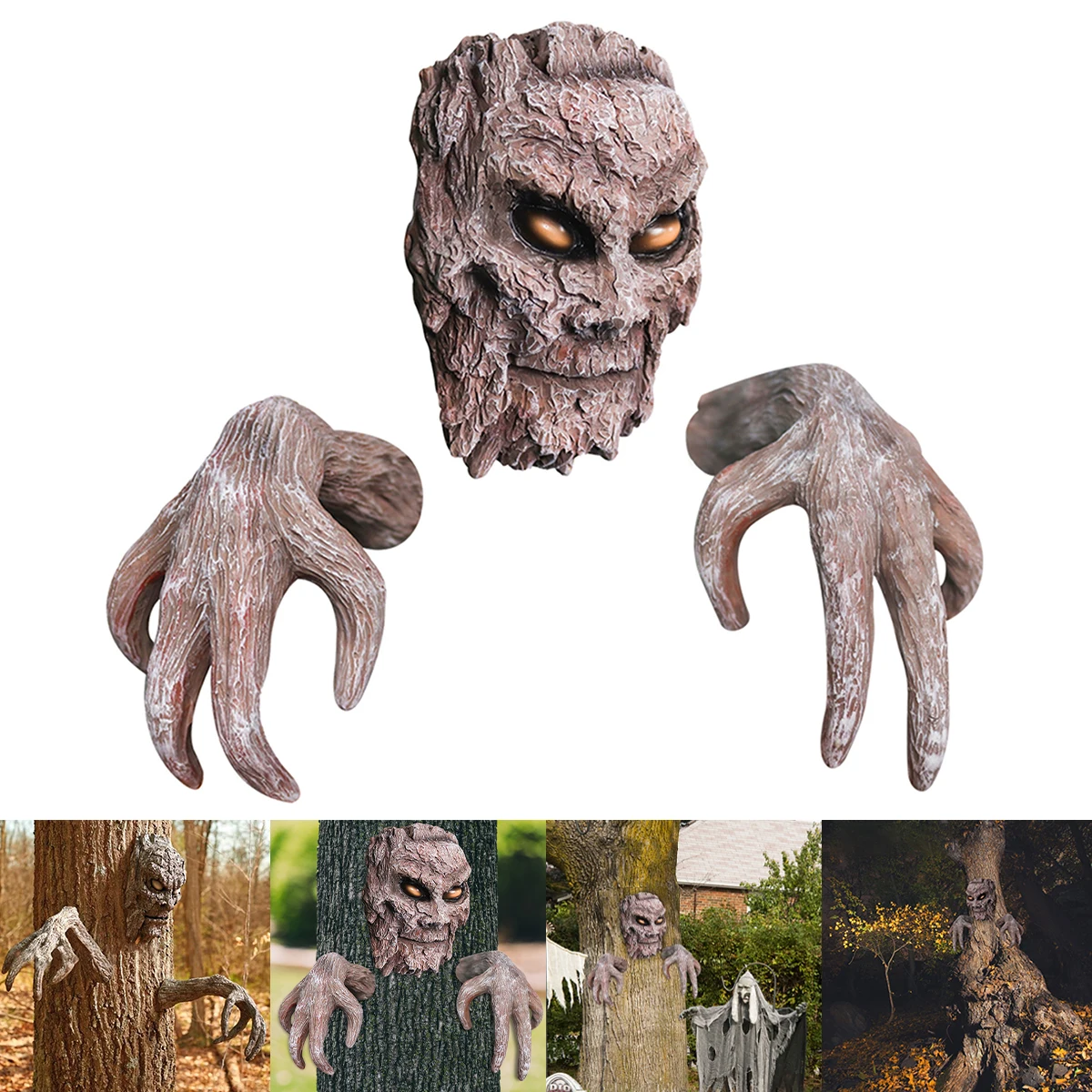 Bark Face Decoration Bark Ghost Facial Statue Creative Tree Bark Face Funny Tree Monster Facial Decoration Resin Garden Art
Bark Face Decoration Bark Ghost Facial Statue Creative Tree Bark Face Funny Tree Monster Facial Decoration Resin Garden Art
