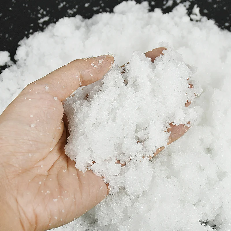 100g Simulation Artificial Snow For Making Christmas Snowball Instant Man-made Snow Can Magic Garden House Scene Layout Material
100g Simulation Artificial Snow For Making Christmas Snowball Instant Man-made Snow Can Magic Garden House Scene Layout Material