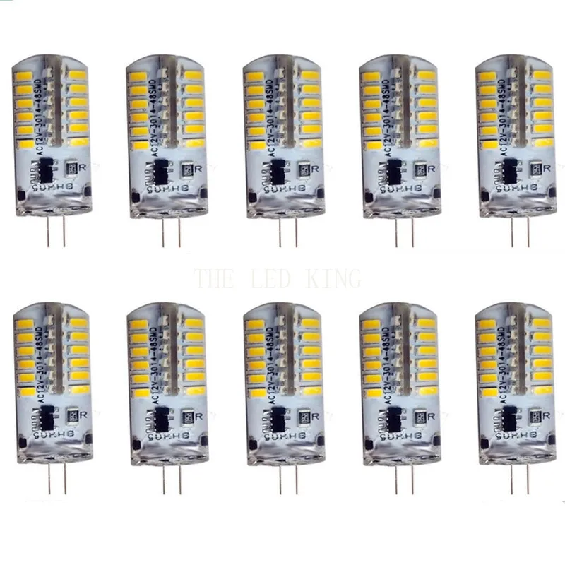 

10pcs Dimmable LED Lamp G 4 AC DC 12V 220V 3W 9W 12W 15W SMD 3014 24 48D LED Bulb Mini G4 360 Beam Angle Replace Halogen Lights