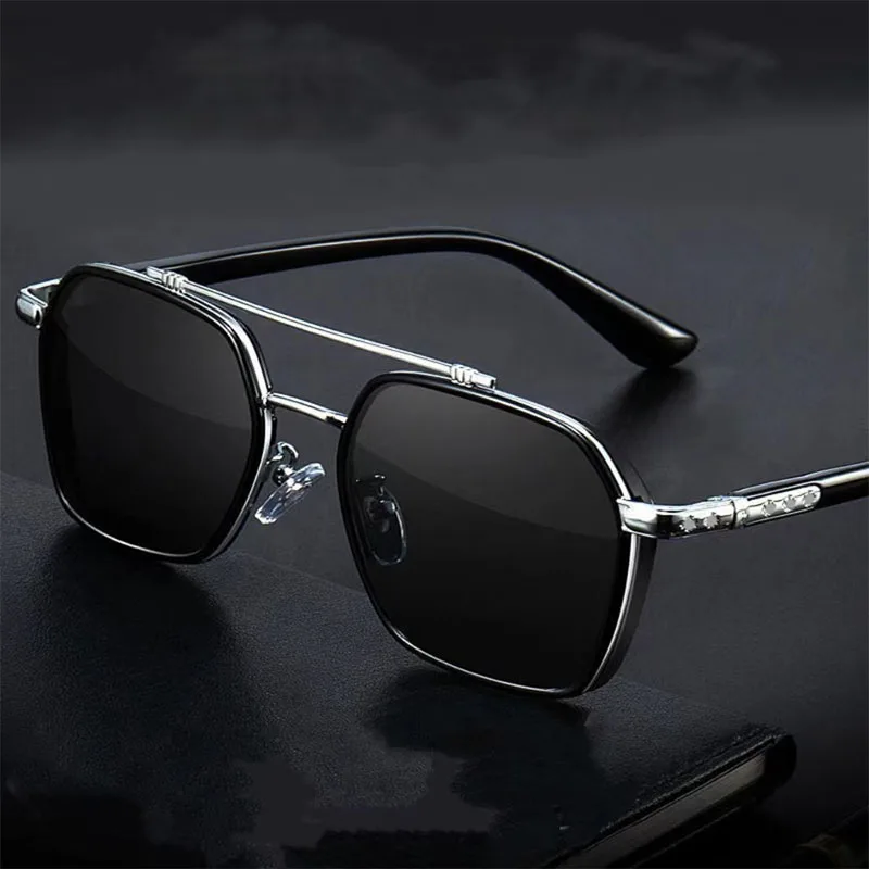 New Men's Polarized Sunglasses Men Photochromism Metal Sun Glasses Outdoor Driving Fishing Fashion Eyewear UV400 Oculos De Sol
New Men's Polarized Sunglasses Men Photochromism Metal Sun Glasses Outdoor Driving Fishing Fashion Eyewear UV400 Oculos De Sol