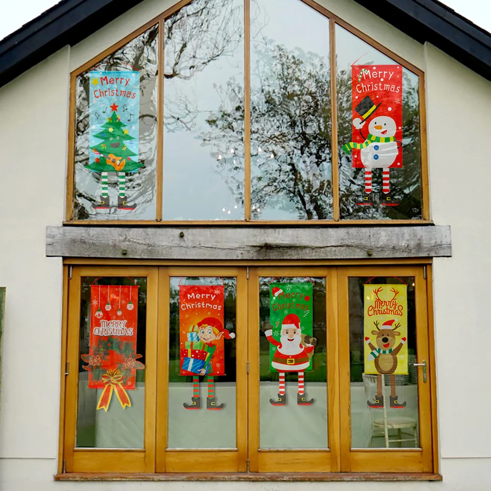 Lovely Christmas Cartoon Printed Hanging Flag Multi-Function Party Decorative Props For Living Room
Lovely Christmas Cartoon Printed Hanging Flag Multi-Function Party Decorative Props For Living Room