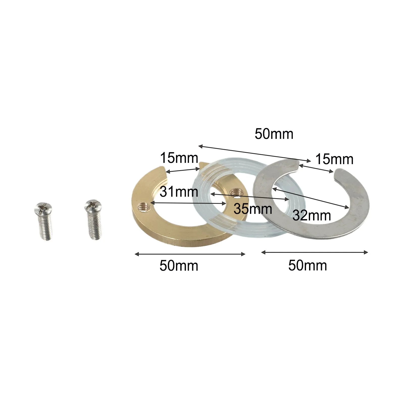 Adapter Tap Fixing Kit Wrench Basin Faucet Kitchen M8 Bolt Washer 32 Mm Accessories Plate Replacement Thickening
Adapter Tap Fixing Kit Wrench Basin Faucet Kitchen M8 Bolt Washer 32 Mm Accessories Plate Replacement Thickening