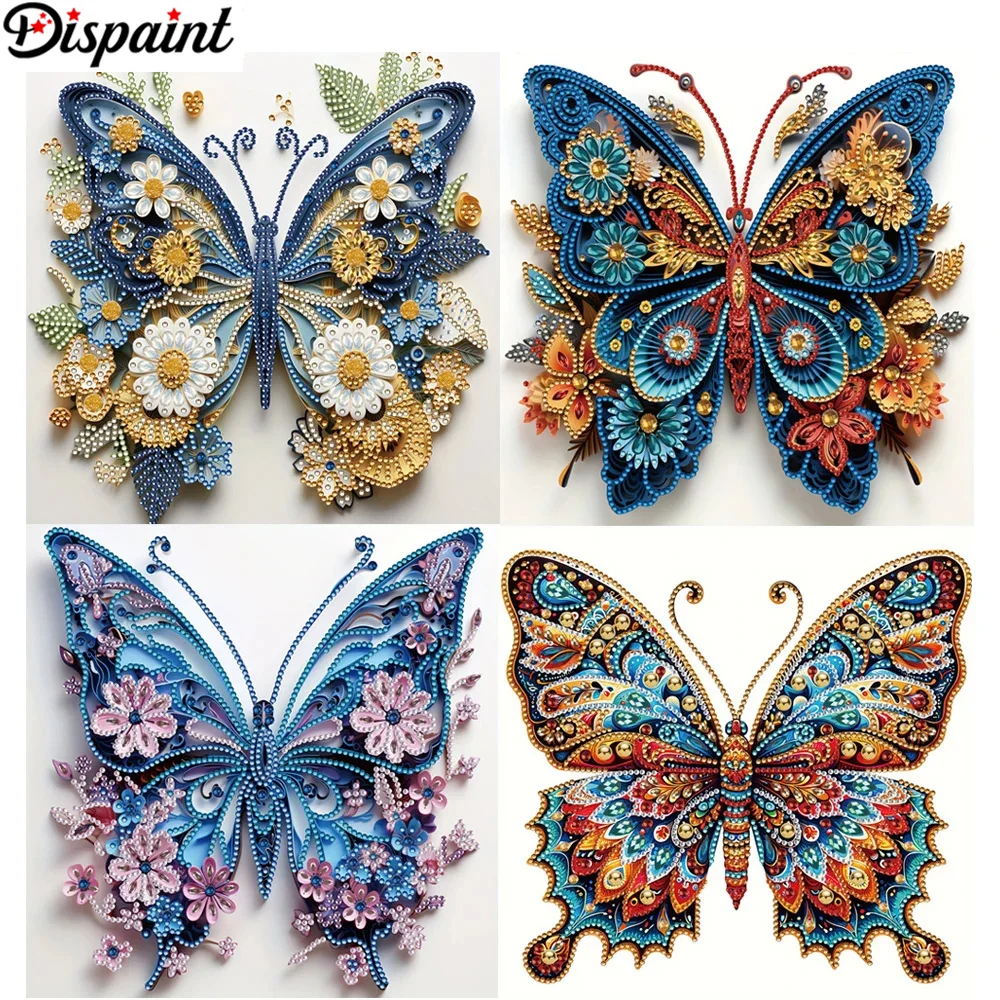 

Набор для алмазной вышивки «Цветы и бабочки»