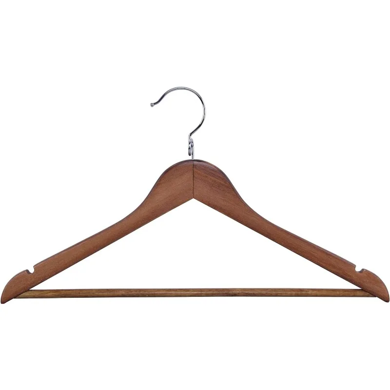 Kascade Wooden Hangers 50 Pack, Unique Ring Design, Space Saving Pants Clothes Hanger with Pants Bar and Shoulder Notches
Kascade Wooden Hangers 50 Pack, Unique Ring Design, Space Saving Pants Clothes Hanger with Pants Bar and Shoulder Notches