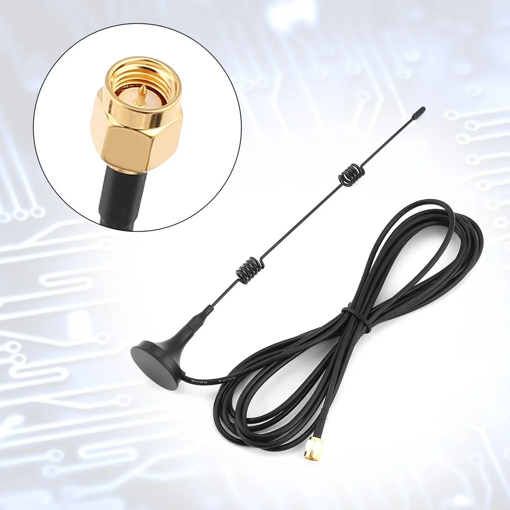 High Gain Sucker Aerial Antenna Extender Wireless Range Booster Remote Control Wifi Network Signal Receiver SMA Male Connector
High Gain Sucker Aerial Antenna Extender Wireless Range Booster Remote Control Wifi Network Signal Receiver SMA Male Connector