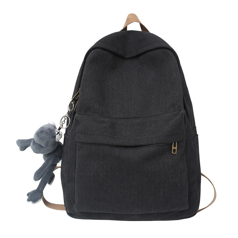 Brand High Quality Canvas Backpacks Unisex Solid School Bags For Teenage Girls 100% Cotton Fashion Book Bags Strong Travel Bags
Brand High Quality Canvas Backpacks Unisex Solid School Bags For Teenage Girls 100% Cotton Fashion Book Bags Strong Travel Bags