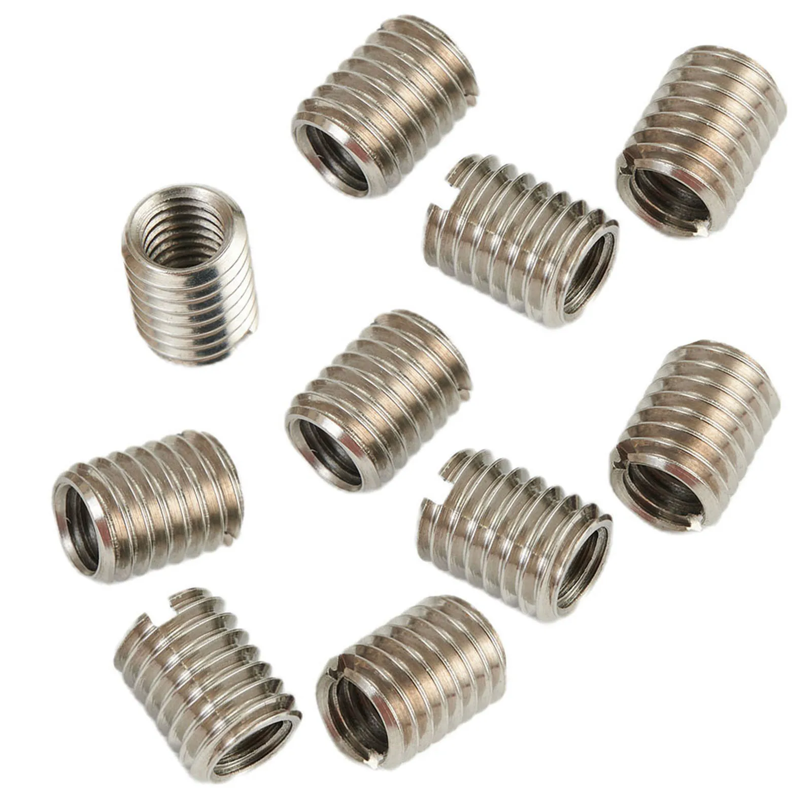 10pcs Threaded Reducer Convert M8 To M6 Threaded Holes Female Threaded Reducers Stainless Steel For Flat-blade Screwdriver
10pcs Threaded Reducer Convert M8 To M6 Threaded Holes Female Threaded Reducers Stainless Steel For Flat-blade Screwdriver