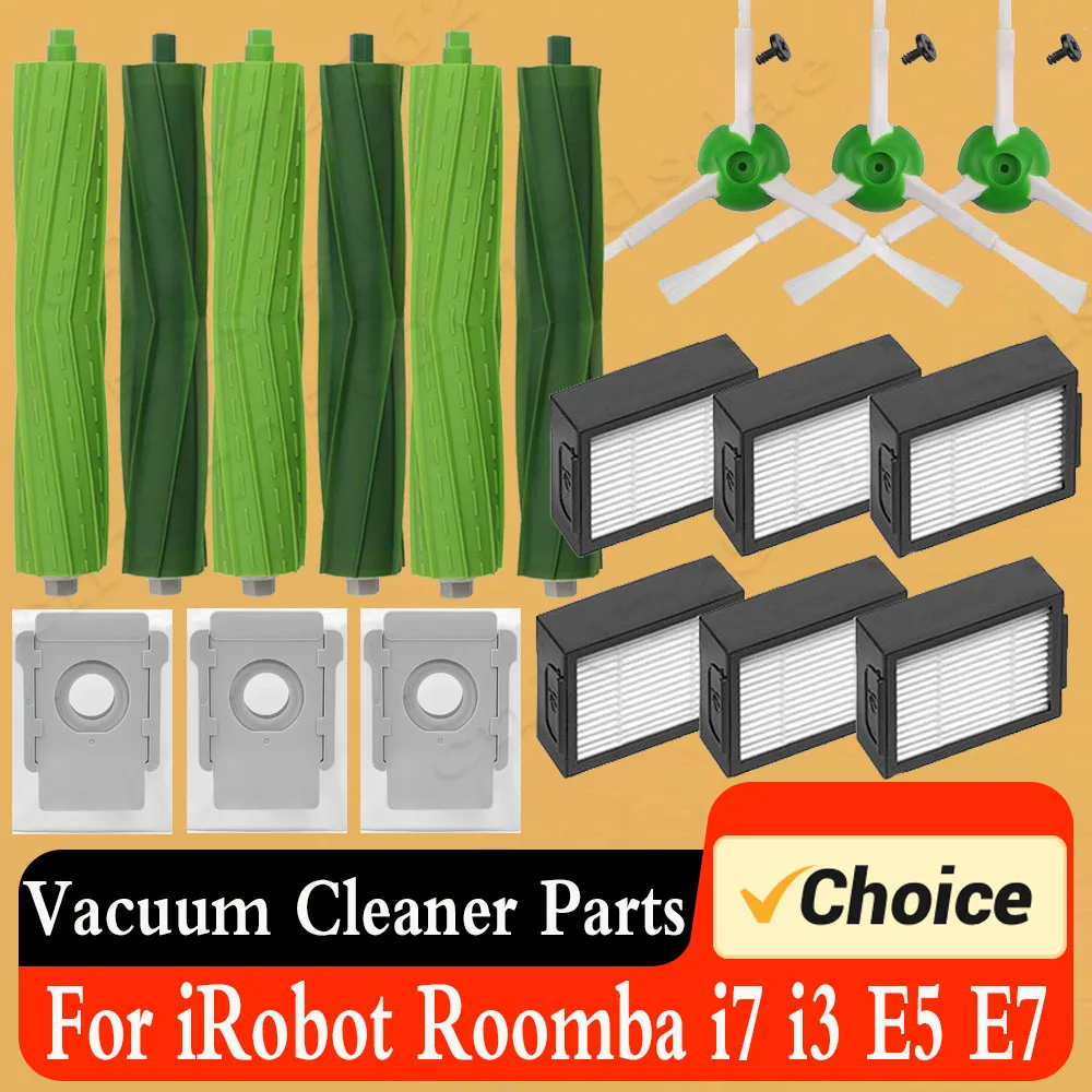 For Irobot i7 Accesorios j7 i6 i8 i3 i4 E5 E7 E&I Series Robot Roomba Roller Brushes Hepa Filter Dust Bag Vacuum Cleaner Parts
For Irobot i7 Accesorios j7 i6 i8 i3 i4 E5 E7 E&I Series Robot Roomba Roller Brushes Hepa Filter Dust Bag Vacuum Cleaner Parts