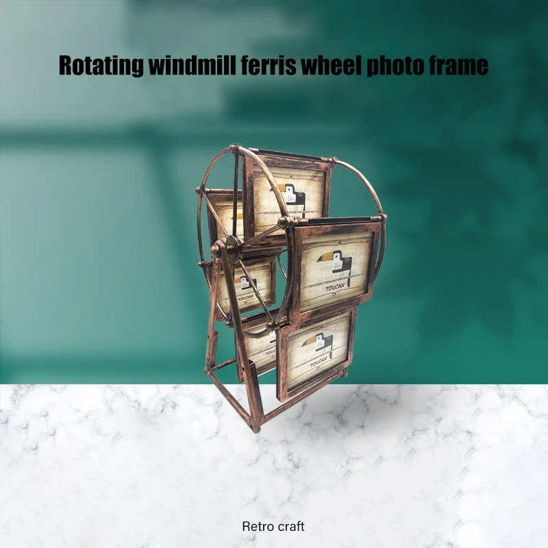 Creative Photo Frame Retro Ferris Wheel Photo Frame Set Up Home Decoration Ornaments Children's Room Windmill Soft Decorations
Creative Photo Frame Retro Ferris Wheel Photo Frame Set Up Home Decoration Ornaments Children's Room Windmill Soft Decorations
