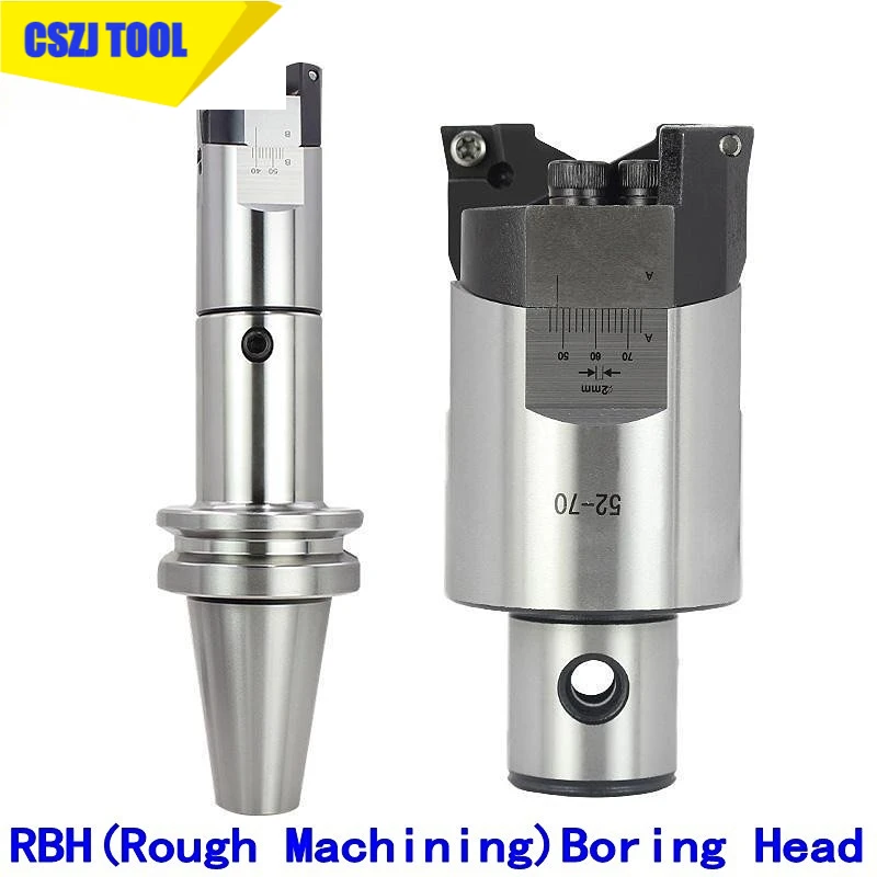 

CNC Adjustable RBH Double-Edged BT30 BT40 SK40 Tool holder RBH Boring Bar Boring Cutter Boring Handle LBK Rough Boring Head