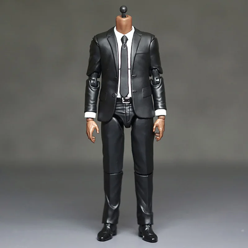 1/12 Scale Male Black Body with Suit and Interchangeable Hands Model Fit 6 Inch Action FIgure SHF Mafex Head Sculpts Collection
1/12 Scale Male Black Body with Suit and Interchangeable Hands Model Fit 6 Inch Action FIgure SHF Mafex Head Sculpts Collection