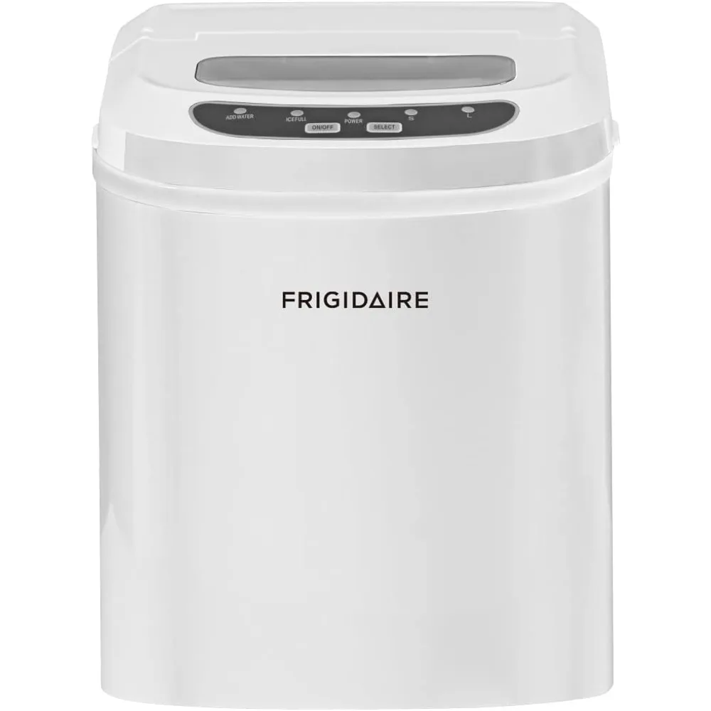 WHITE Portable Compact Maker, Counter Top Ice Making Machine, White, 26lb per Day
WHITE Portable Compact Maker, Counter Top Ice Making Machine, White, 26lb per Day
