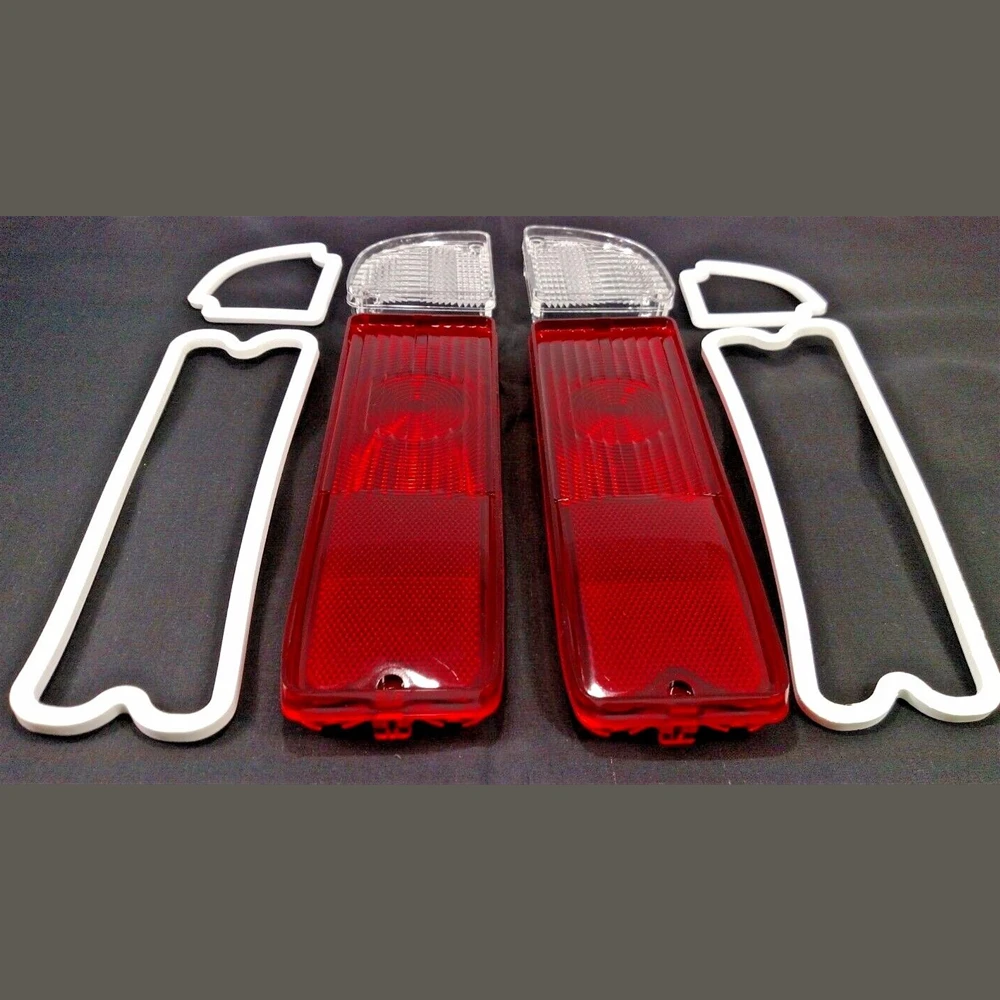 Car Pair Tail Light Reverse Lenses W Gaskets 1967-1972 for Chevy GMC Pickup Truck
Car Pair Tail Light Reverse Lenses W Gaskets 1967-1972 for Chevy GMC Pickup Truck