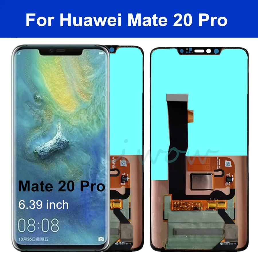 For Huawei Mate 20 pro LCD Display Touch Screen Digitizer Assembly for Mate 20 Pro Display+fingerprint MATE20 PRO LCD
For Huawei Mate 20 pro LCD Display Touch Screen Digitizer Assembly for Mate 20 Pro Display+fingerprint MATE20 PRO LCD