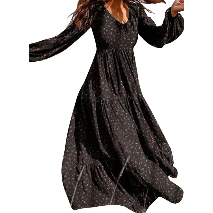 Vestido Elegant Casual Puff Sleeve Long Robe Dress ZANZEA Bohemian Women Autumn Floral Print Sundress 2023 Ruffle Maxi Dress
Vestido Elegant Casual Puff Sleeve Long Robe Dress ZANZEA Bohemian Women Autumn Floral Print Sundress 2023 Ruffle Maxi Dress