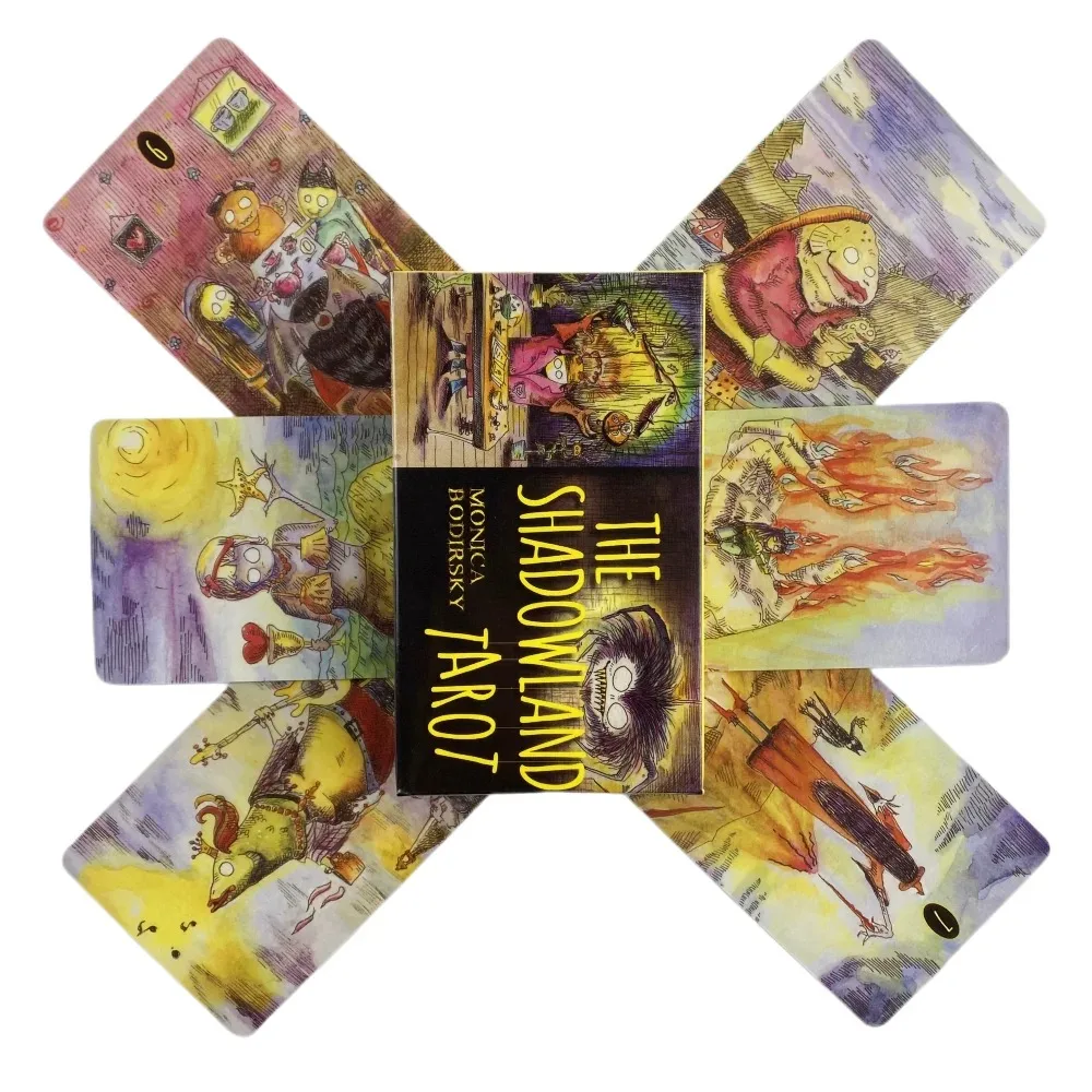 The Shadowland Tarot Cards A 78 Deck Oracle English Visions Divination Edition Borad Playing Games
The Shadowland Tarot Cards A 78 Deck Oracle English Visions Divination Edition Borad Playing Games