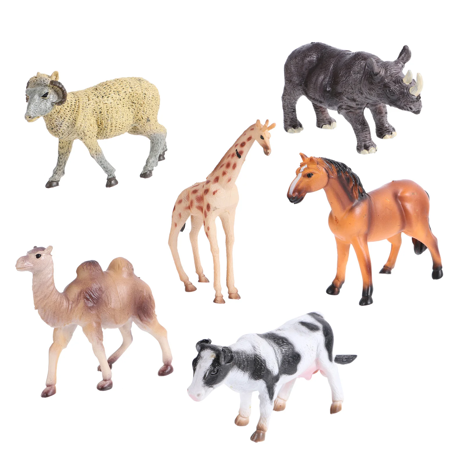 6 Pcs Children’s Toys Animal Model Decor Desktop Adornment Adorable Animals Boy Figurine Home Ornament Figurines Playset
6 Pcs Children’s Toys Animal Model Decor Desktop Adornment Adorable Animals Boy Figurine Home Ornament Figurines Playset