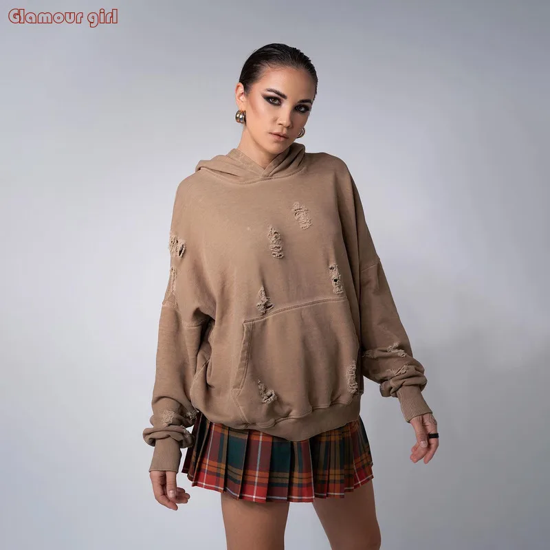 Loose oversized bts hoodie top European American and winter hooded hole long sleeved womens hoodies sport women harajuku kawaii
Loose oversized bts hoodie top European American and winter hooded hole long sleeved womens hoodies sport women harajuku kawaii