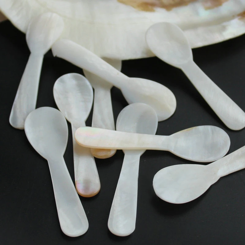 1pc Natural Shell Processing Small Spoon Coffee Scoop Mask Scoop Caviar Ice Cream Scoop Multi-Functional Compact And Exquisite
1pc Natural Shell Processing Small Spoon Coffee Scoop Mask Scoop Caviar Ice Cream Scoop Multi-Functional Compact And Exquisite