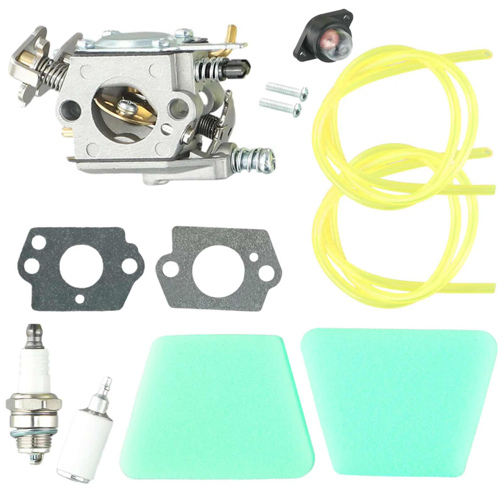 Carburetor Air Filter Fuel Filter Hose Kit For Partner 350 351 370 371 390 420 For Mcculloch 333 335 338 Lawn Mowers Parts
Carburetor Air Filter Fuel Filter Hose Kit For Partner 350 351 370 371 390 420 For Mcculloch 333 335 338 Lawn Mowers Parts