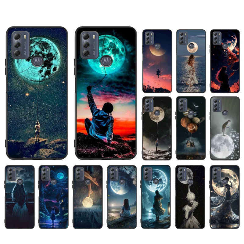 Moon Night Planet Girl Phone Case For Motorola Moto G82 G22 G62 G13 G32 G53 G31 G60 G52 G100 G200 G42 G41 G51 G30 G10 G20 G50 G 
Moon Night Planet Girl Phone Case For Motorola Moto G82 G22 G62 G13 G32 G53 G31 G60 G52 G100 G200 G42 G41 G51 G30 G10 G20 G50 G