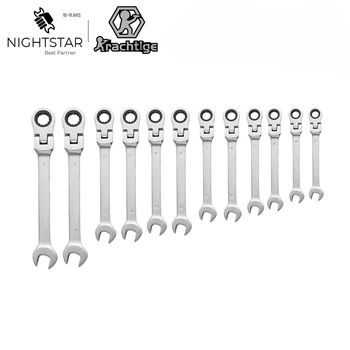 리버시블 래칫 렌치 래칫 소켓 스패너 너트 도구, 6mm 7mm 8mm 9mm 10mm 11mm 12mm 13mm 14mm 15mm 16mm 17mm 18mm 19mm