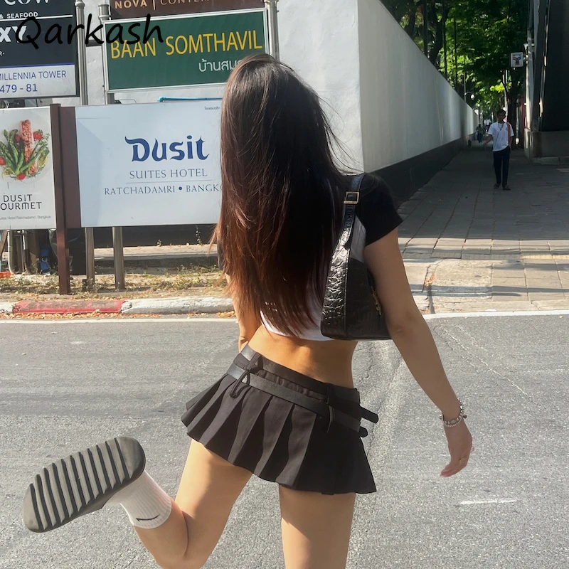 Vitality Skirts Women Lightweight Advanced Popular Summer Sashes Shopping Solid Preppy Style Ulzzang Breathable Soft Fashionable
Vitality Skirts Women Lightweight Advanced Popular Summer Sashes Shopping Solid Preppy Style Ulzzang Breathable Soft Fashionable