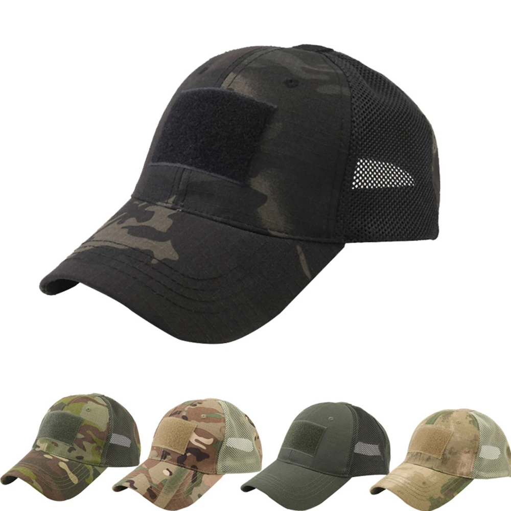 Camouflage Mesh Baseball Cap Tactical Army Cap Outdoor Sport Military Caps For Women Men Adult Sport Hunting Camo Snapback Hats
Camouflage Mesh Baseball Cap Tactical Army Cap Outdoor Sport Military Caps For Women Men Adult Sport Hunting Camo Snapback Hats