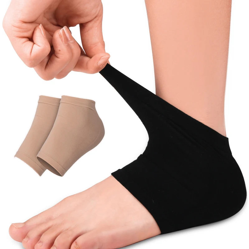 

Plantar Fasciitis Heel Socks Anti-Crack Elastic Cloth For Achilles Tendonitis Calluses Spurs Cracked Feet Pain Relief Heel Pads