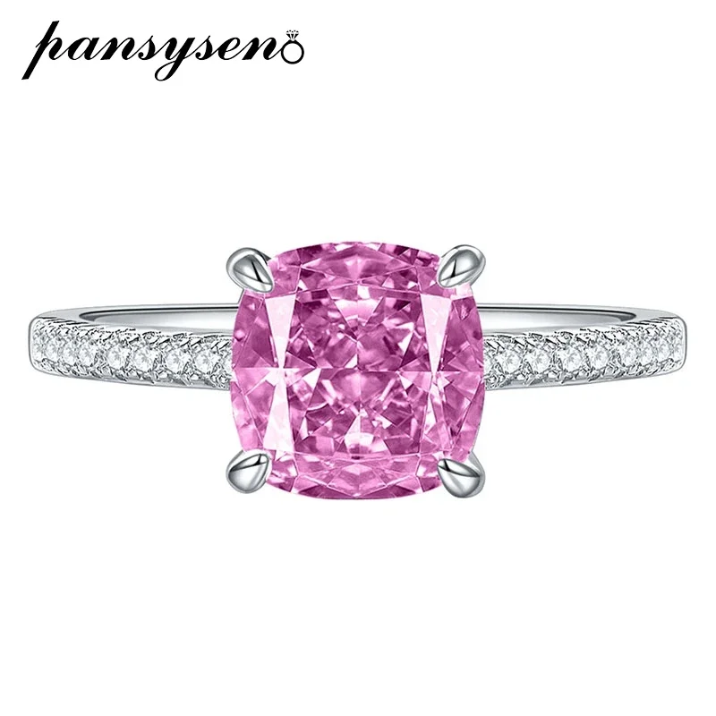 PANSYSEN 100% 925 Sterling Silver 8MM Cushion Cut Sapphire Amethyst Citrine Gemstone Rings for Women Wedding Fine Jewelry Gift
PANSYSEN 100% 925 Sterling Silver 8MM Cushion Cut Sapphire Amethyst Citrine Gemstone Rings for Women Wedding Fine Jewelry Gift